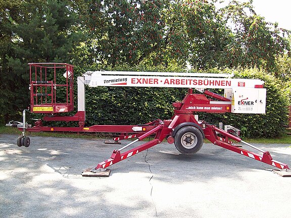 Anhänger Arbeitsbühne TMT 150