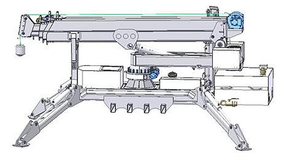 Zeichnung Mobilkran MRK 750 Auftraggeber: SAL