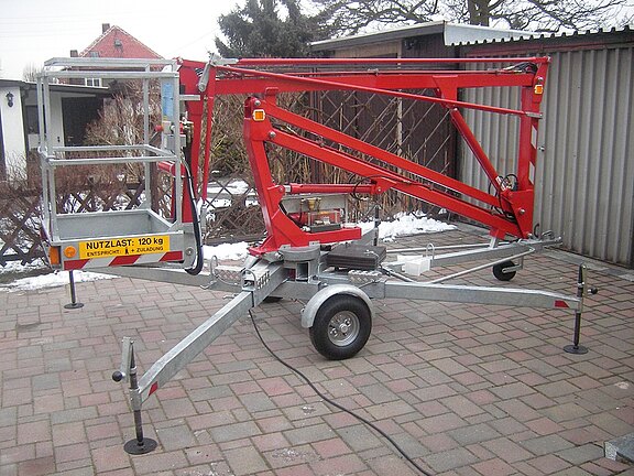 Anhänger Arbeitsbühne Aerial K 10/1